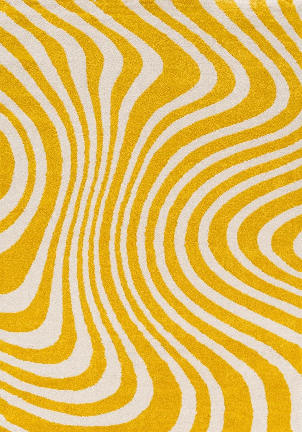 Joli Striped Yellow & White Rug 240X340 cm
