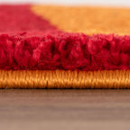 Joli Striped Red & Orange Rug