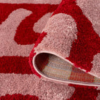Joli Doodle Red & Pink Rug
