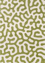 Joli Doodle Green & White Rug 240X340 cm