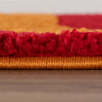 Joli Doodle Red & Orange Rug