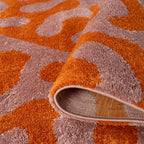 Joli Doodle Orange & Pink Rug