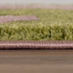 Joli Doodle Green & Pink Rug