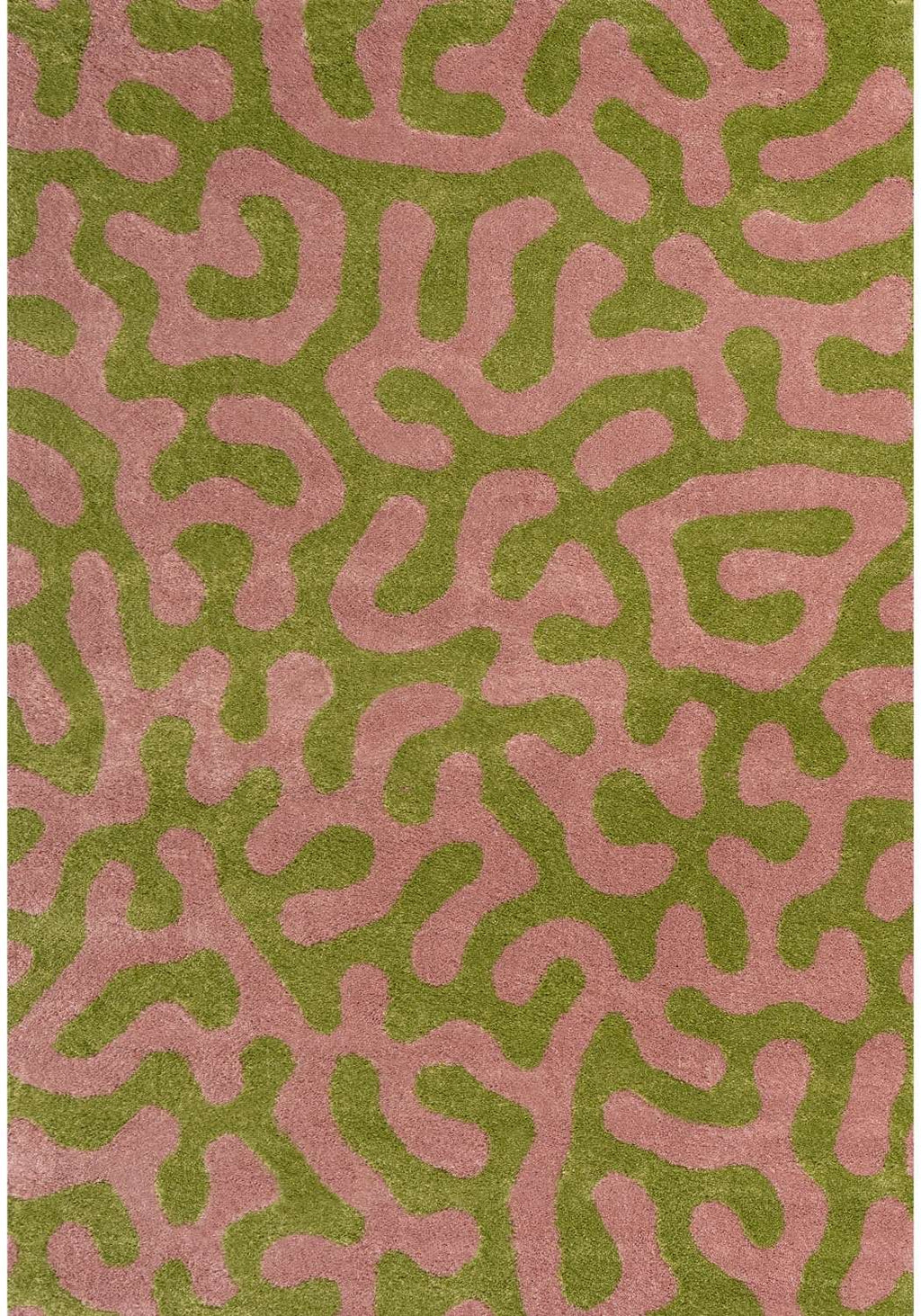 Joli Doodle Green & Pink Rug 240X340 cm