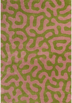 Joli Doodle Green & Pink Rug 240X340 cm