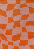 Joli Checkered Orange & Pink Rug