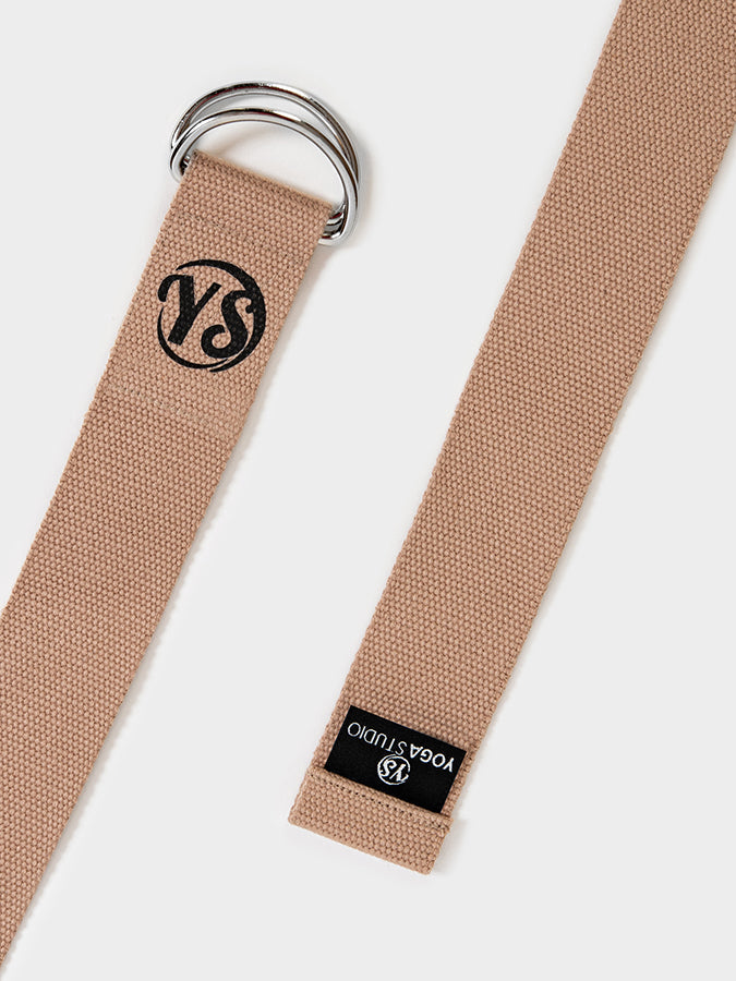 GOTS Organic Cotton D-Ring 2.5m Yoga Belt Strap