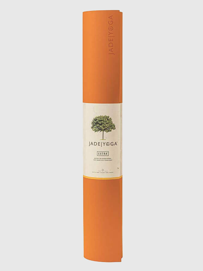 Jade Yoga Extra Yoga Mat 4.5mm Safety Orange