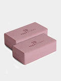 Yoga Studio EVA Yoga Brick Twin Pack Dusty Pink