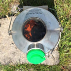 Kelly Kettle 'Scout' 1.2 ltr (Stainless Steel) + Whistle Storm Kettle