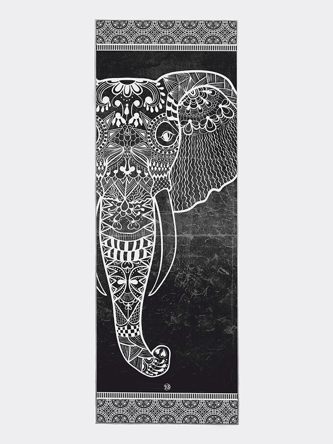 Yoga Studio Designed Yoga Mat Grip Dot Towels Grey Elephant Towel