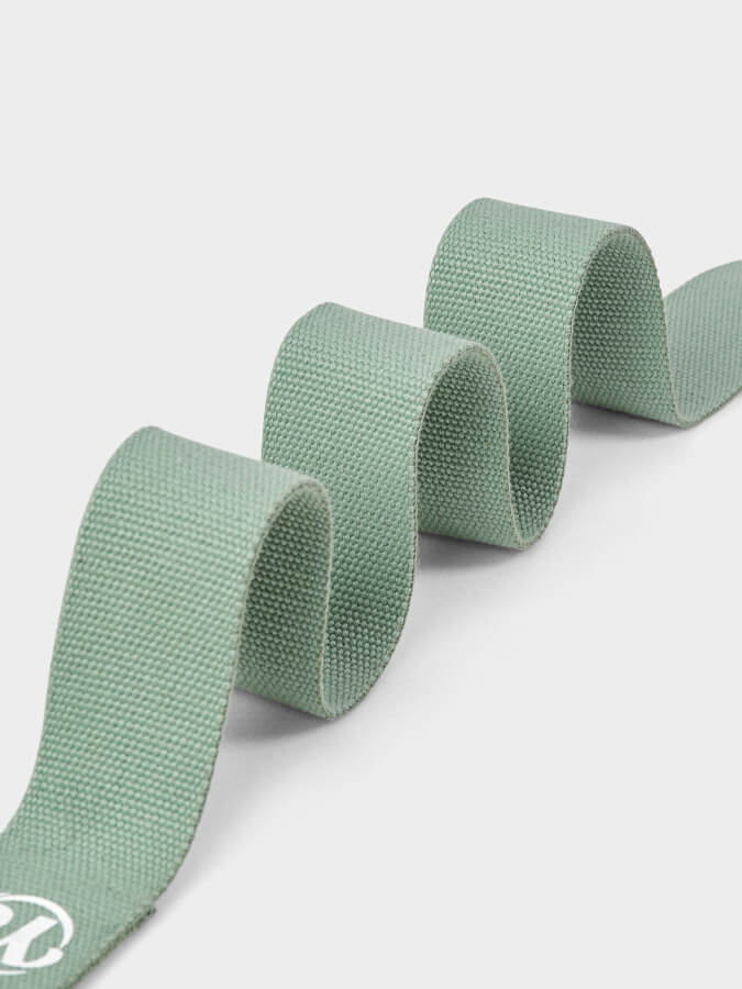 GOTS Organic Cotton D-Ring 2.5m Yoga Belt Strap