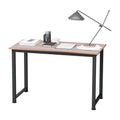 Computer Desk, Writing Table, 120 x 60 x 76cm Workstation for Home Office, Study with Metal Frame, Simple Assembly, Black Black