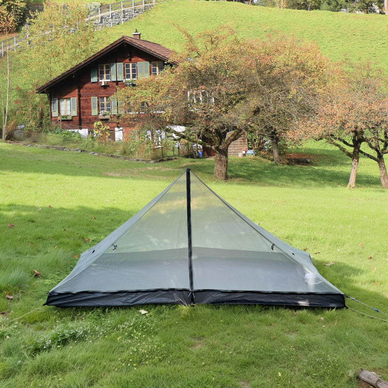 3FULGear Lanshan 1 / 4 Season / Forest  Green Hiking Pole Tent