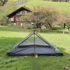 3FULGear Lanshan 1 / 4 Season / Forest  Green Hiking Pole Tent