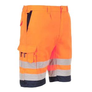 Orange / Navy Blue