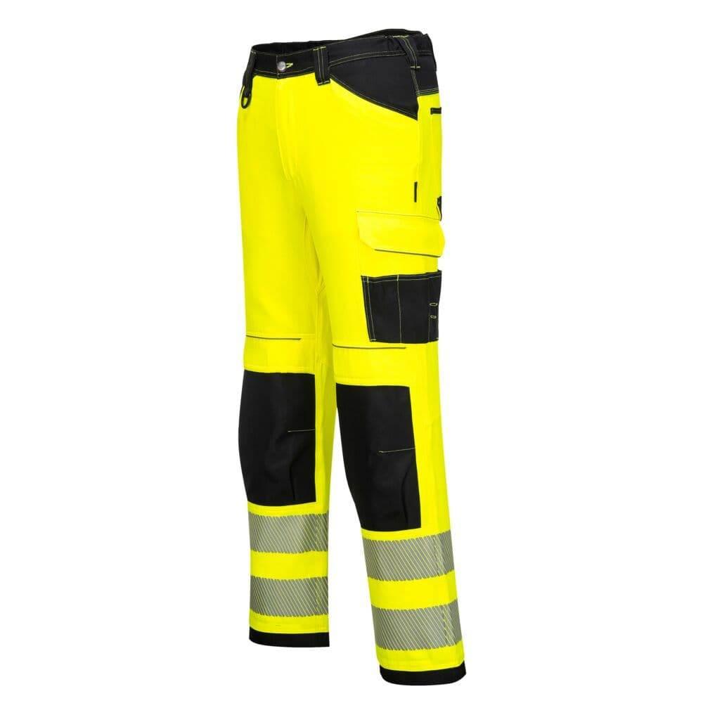 PORTWEST PW385 PW3 HI-VIS WOMEN'S STRETCH WORK TROUSERS