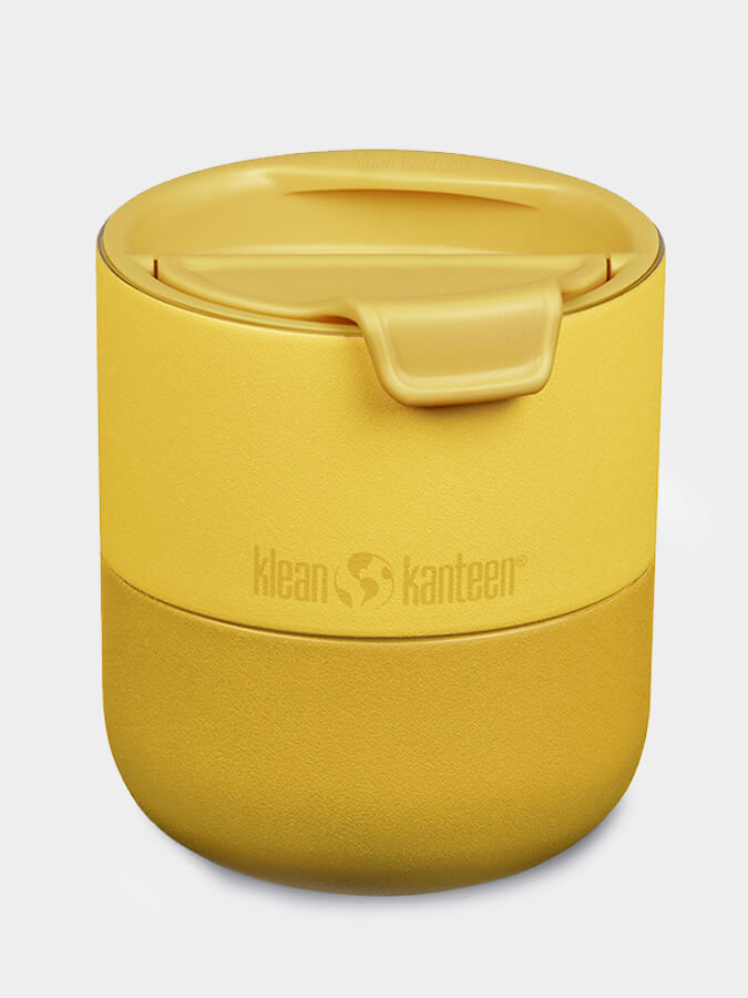 Klean Kanteen Rise Lowball Tumbler With Flip Lid 10oz (280ml) Old Gold