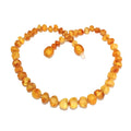Adult Bees Knees Raw Honey Baltic Amber Necklace 60cm (XL)