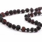Adult Cherryaid Raw Dark Cherry Baltic Amber Necklace