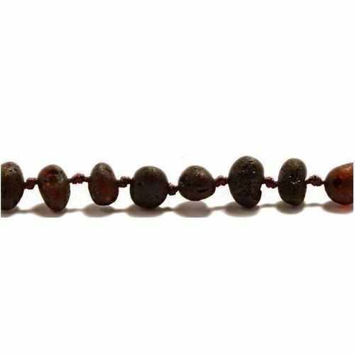 Adult Cherryaid Raw Dark Cherry Baltic Amber Necklace