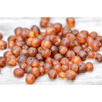 Adult Cocoa Raw Unpolished Cognac Baltic Amber Stretch Bracelet