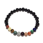 Adult Cosmos Solar System Planet Stretch Gemstone Shungite Baltic Amber Bracelet 17cm S M Adult