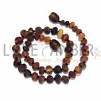 Adult Enchanted Raw Green Baltic Amber Necklace