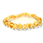 Adult Goldirocks Lemon Baltic Amber Stretch Bracelet