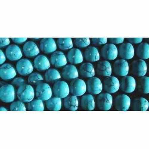 Child Azure Blue Turquoise Howlite Cognac Baltic Amber Anklet Bracelet