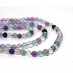 Child Brigid Fluorite and Honey Baltic Amber Anklet Bracelet
