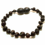 Child Cherryaid Raw Dark Cherry Baltic Amber Anklet Bracelet