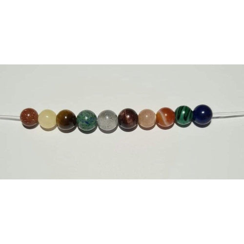 Child Cosmos Solar System Shungite Gemstone Baltic Amber Anklet Bracelet