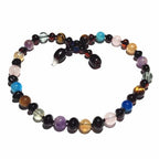 Child Dark Solace Amber Gemstone Anxiety Stress Necklace