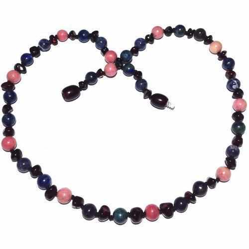 Child Earthchild Cherry Baltic Amber Gemstones Necklace