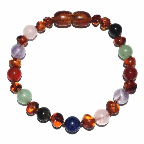 Child Lullaby Amber Gemstone Sleep Anklet Bracelet