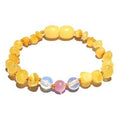 Child Marshmallow Pink Cats Eye Butterscotch Baltic Amber Anklet Bracelet