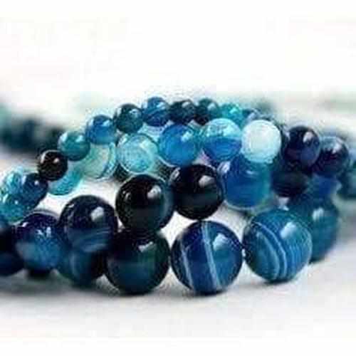Child Ocean Amethyst Blue Cats Eyes Agate Green Baltic Amber Anklet Bracelet