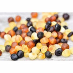 Child Shingle Raw Mixed Baltic Amber Anklet
