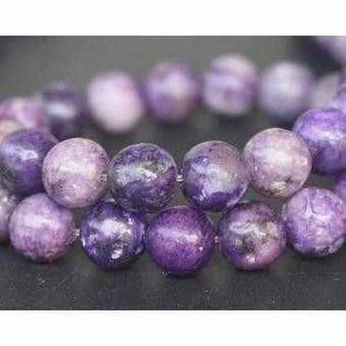 Childs Midnight Eirene Gemstone and Black Cherry Baltic Amber Necklace