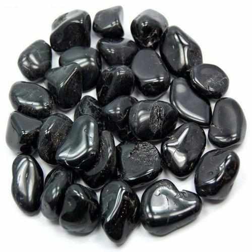 Gemini Birthstone Black Onyx -  1 Medium Piece