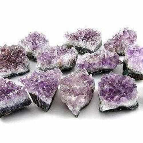 Pisces Birthstone Purple Amethyst Cluster 1 Small Piece Druzy