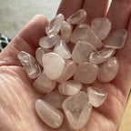 Taurus Birthstone Genuine Rose Quartz Tumblestone 1 Small Pc 10 - 20mm
