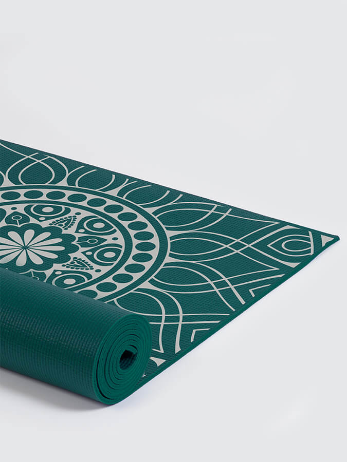 Designed Reversible Sticky Yoga Mat 6mm
