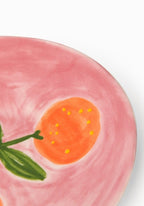Peaches and Keen Plates After Matisse - Set of 4