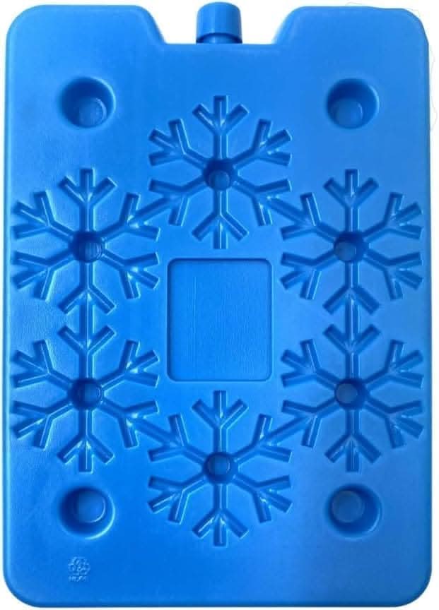 Reusable Ice Packs for Cool Box - Four Pack Freezer Blocks 16x11cm