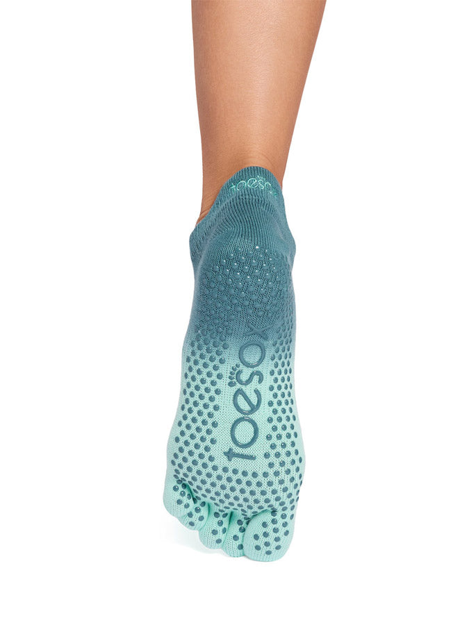 ToeSox Low Rise Full Toe Women's Yoga Grip Socks