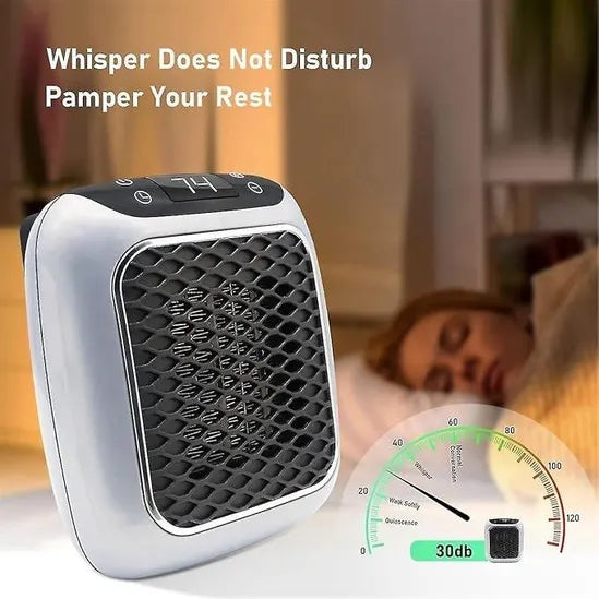 Plug-in Electric Fan Space Heater