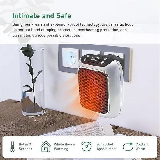 Plug-in Electric Fan Space Heater