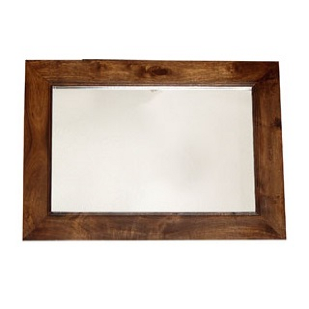Dark Mango Wood Mirror